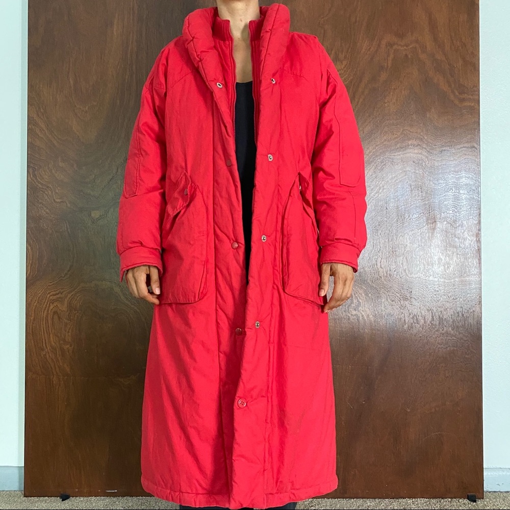 Vintage puffer down filled  jacket